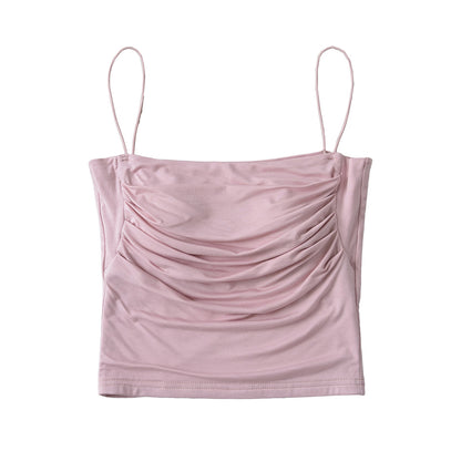 Douce croptop ruched