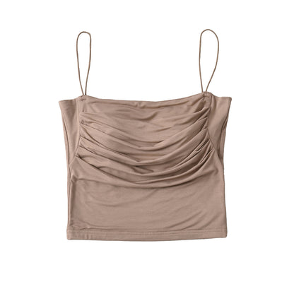 Douce croptop ruched